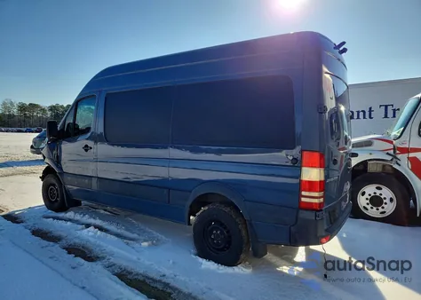 2018 Mercedes-Benz Sprinter 2500 z USA, uszkodzony, nr VIN WD3PE7CD9JP644882